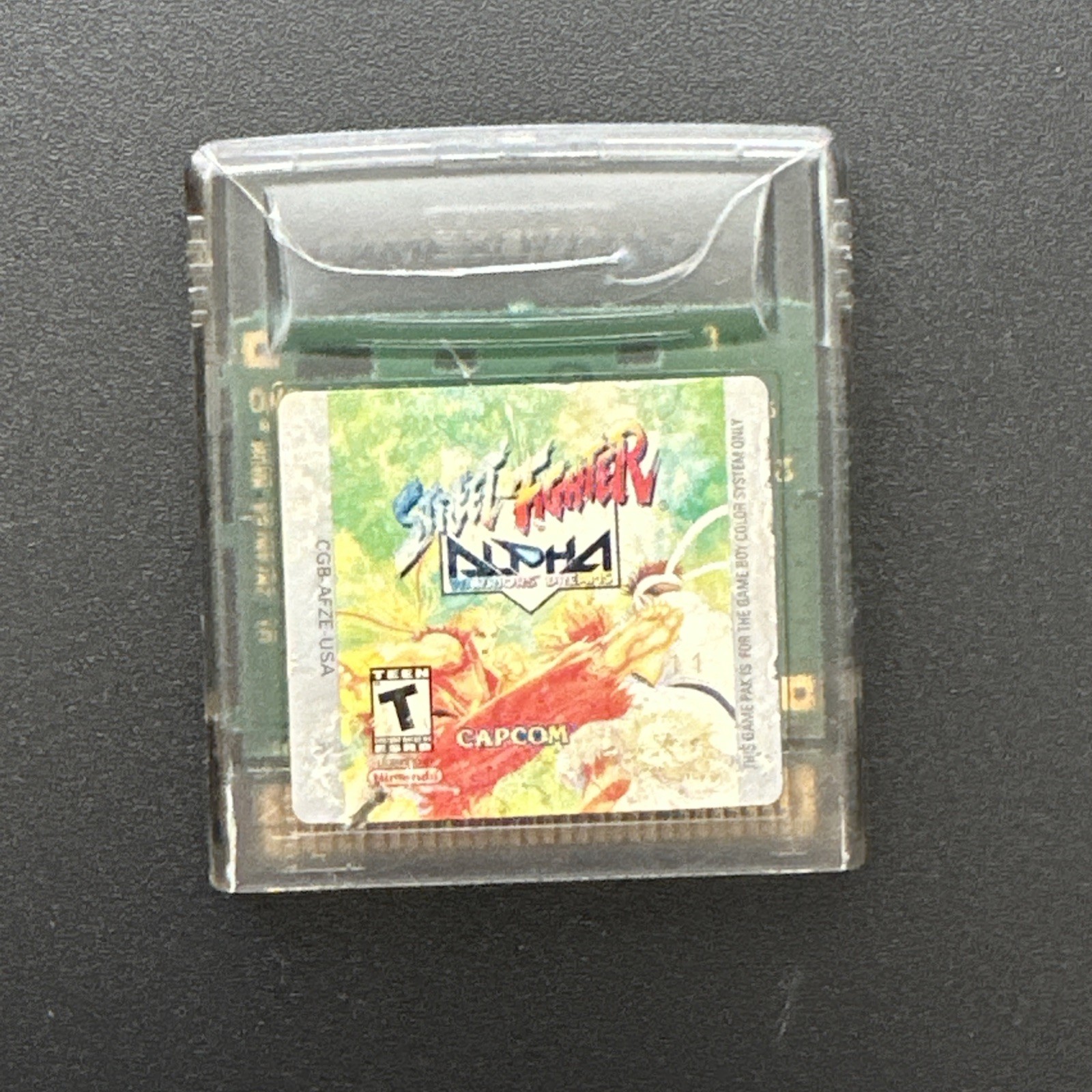Street Fighter Alpha Warriors Dream Nintendo Game Boy Color GBC English Tested
