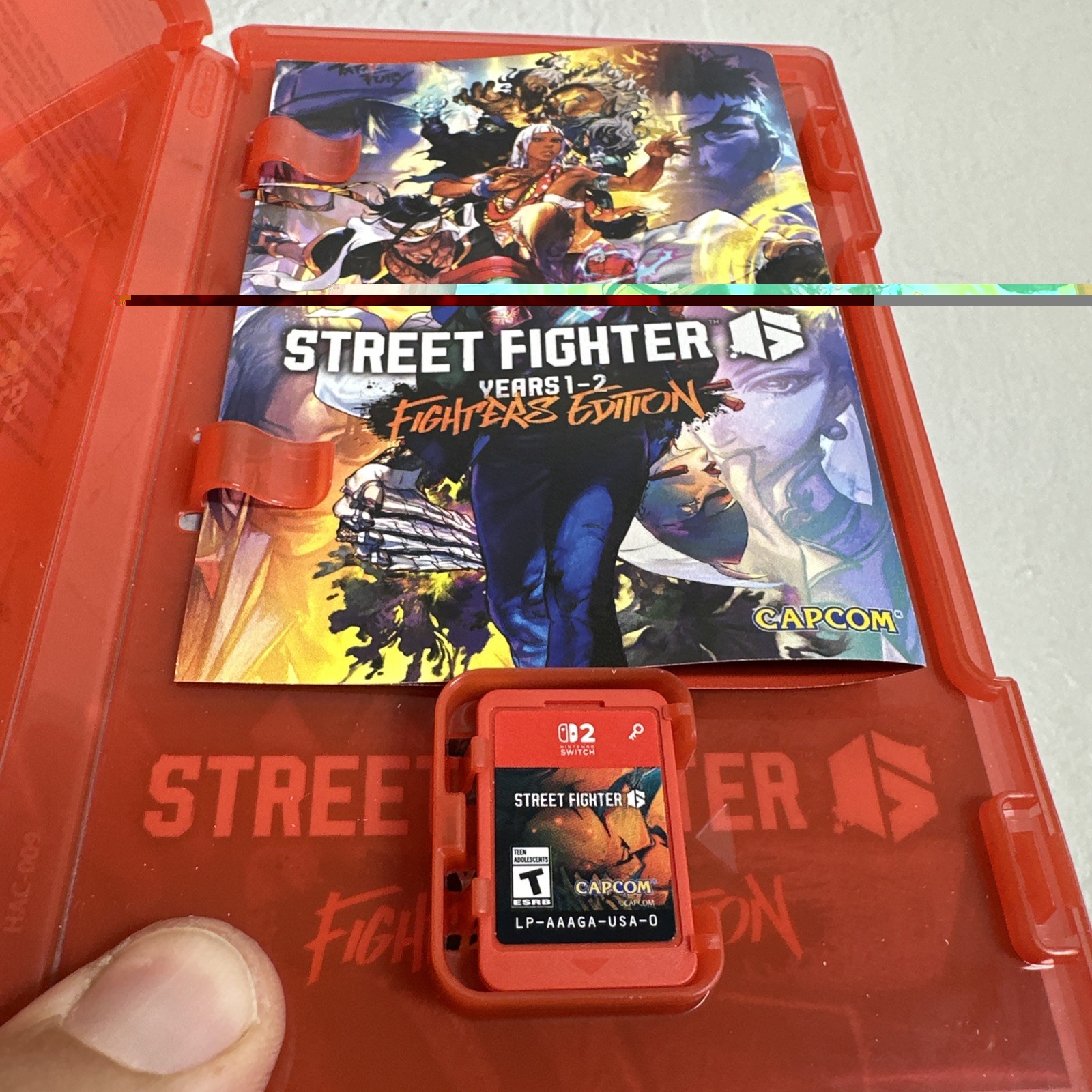 Street Fighter 6 Year 1-2 Fighters Edition for Nintendo Switch 2 ESRB GKC