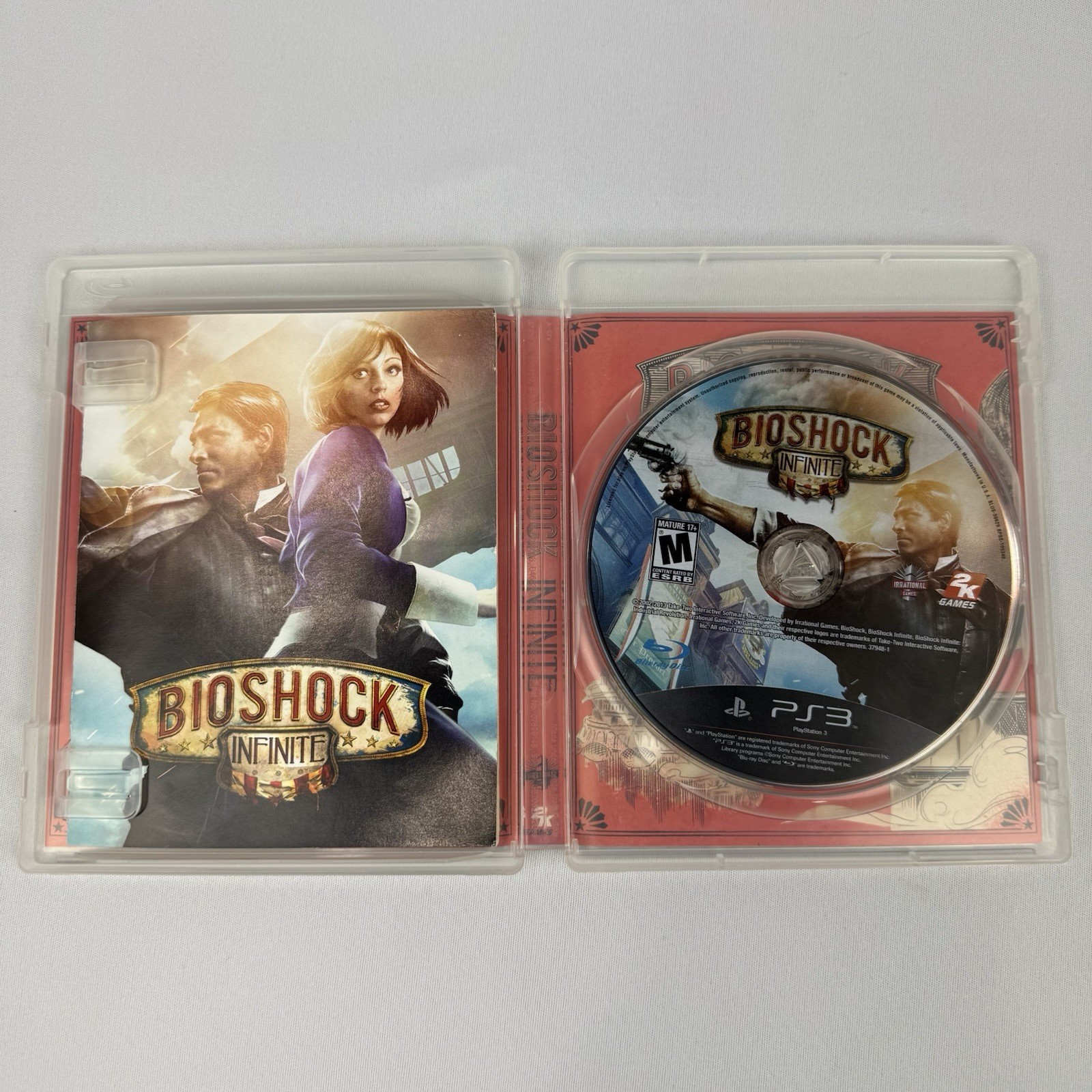 Doom 3 BFG Edition + Bioshock Infinite PS3 Games Lot Sony PlayStation CIB Tested