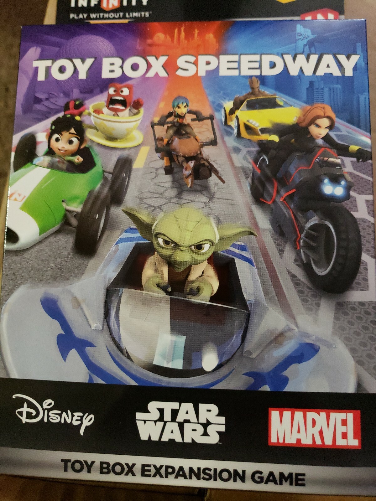 NEW Disney Infinity 3.0 Edition Toy Box Speedway Expansion Game Wii U Xbox PS3