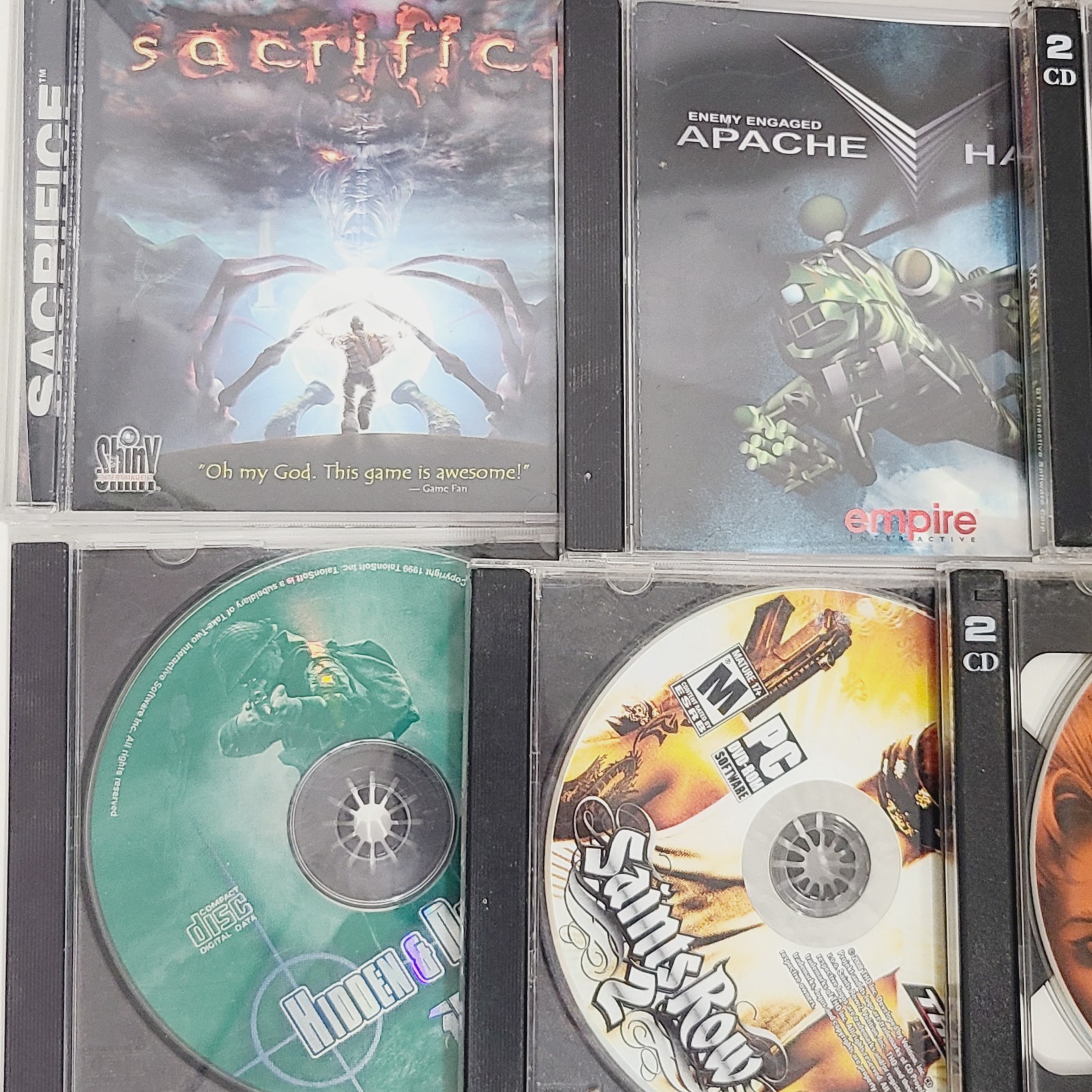 Vintage PC Lot of Computer Games & Sofeware CD-ROM DVD Windows 95/98