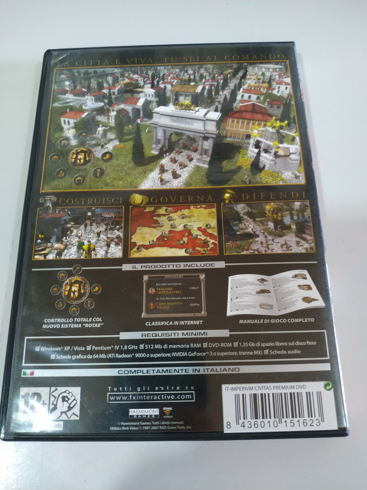 Imperium Civitas – PC DVD-Rom Game Italy Edition – 3T