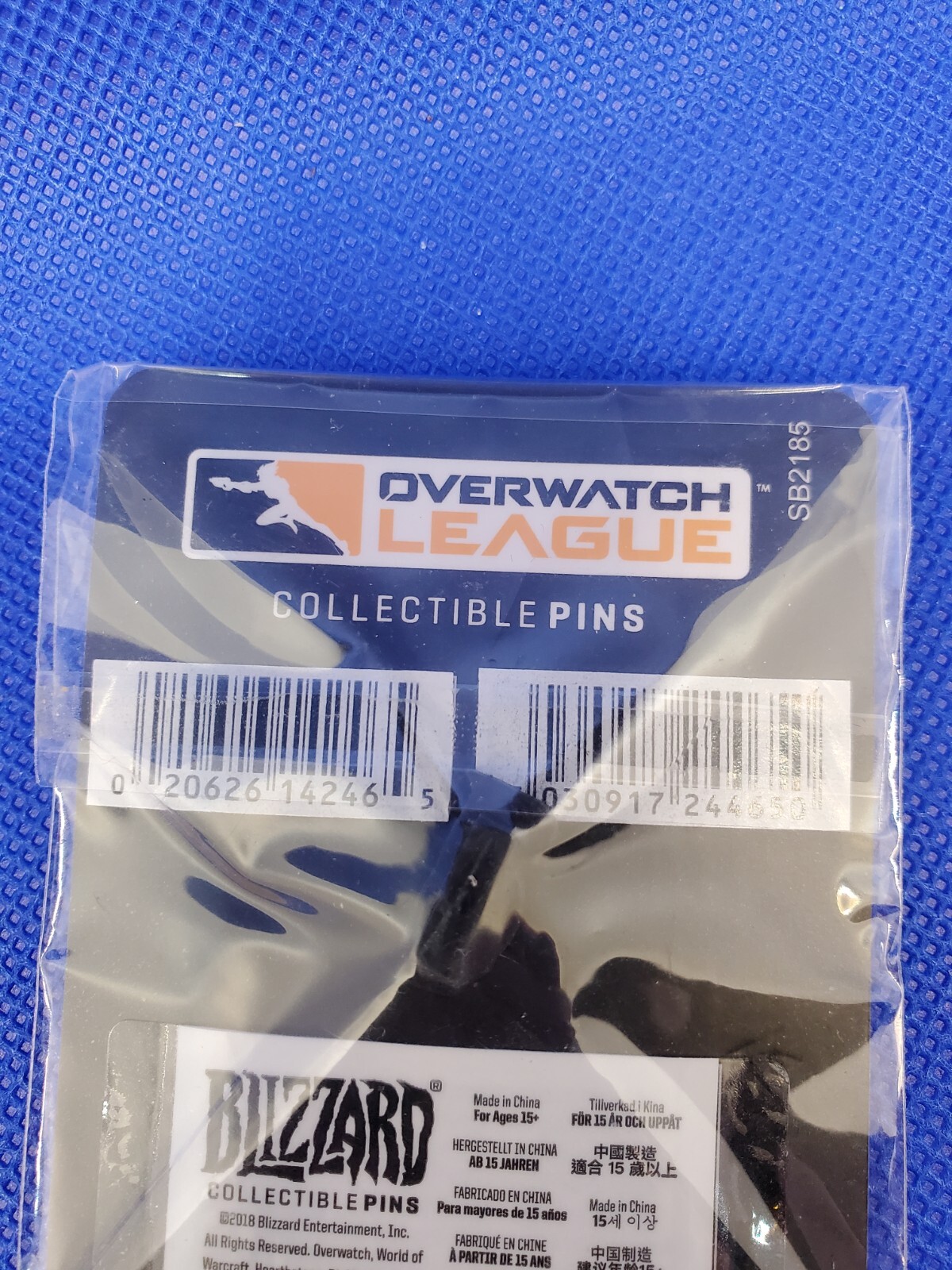 Overwatch League LONDON SPITFIRE Exclusive Sealed HTF Blizzard Button Esports