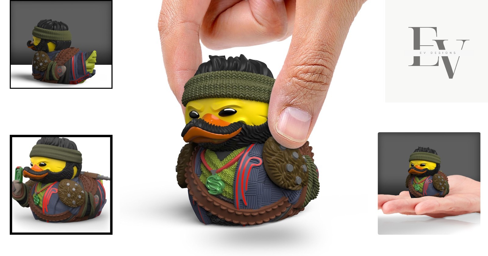 Mini: Destiny 2 – The Drifter Cosplaying Rubber Duck Vinyl Figure – Collectible