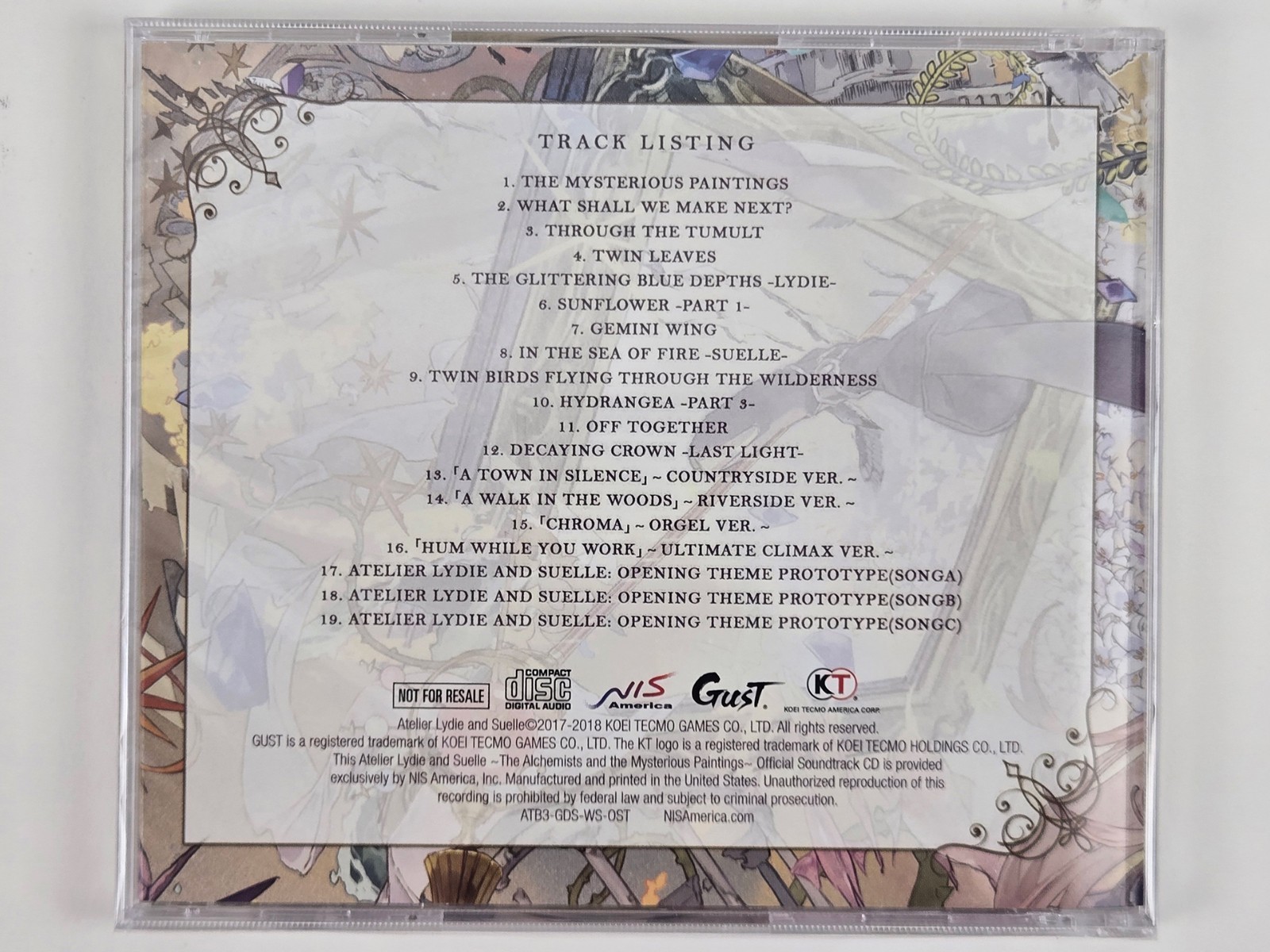Atelier Lydie & Suelle Limited Edition Sony PlayStation 4 PS4 Complete