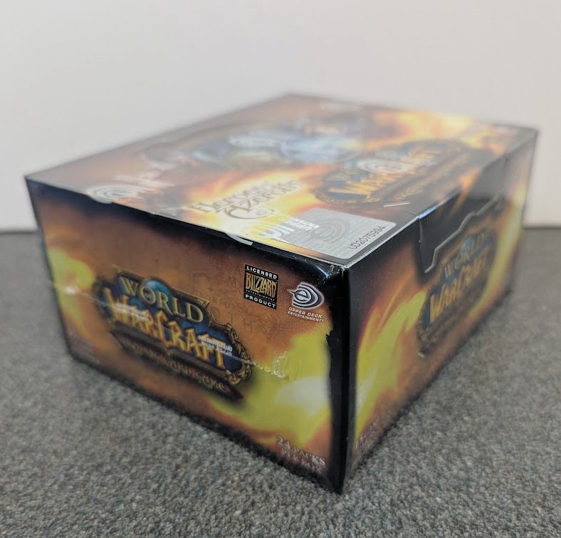 World of Warcraft Heroes of Azeroth Booster Box 2006 Factory Sealed Case Fresh