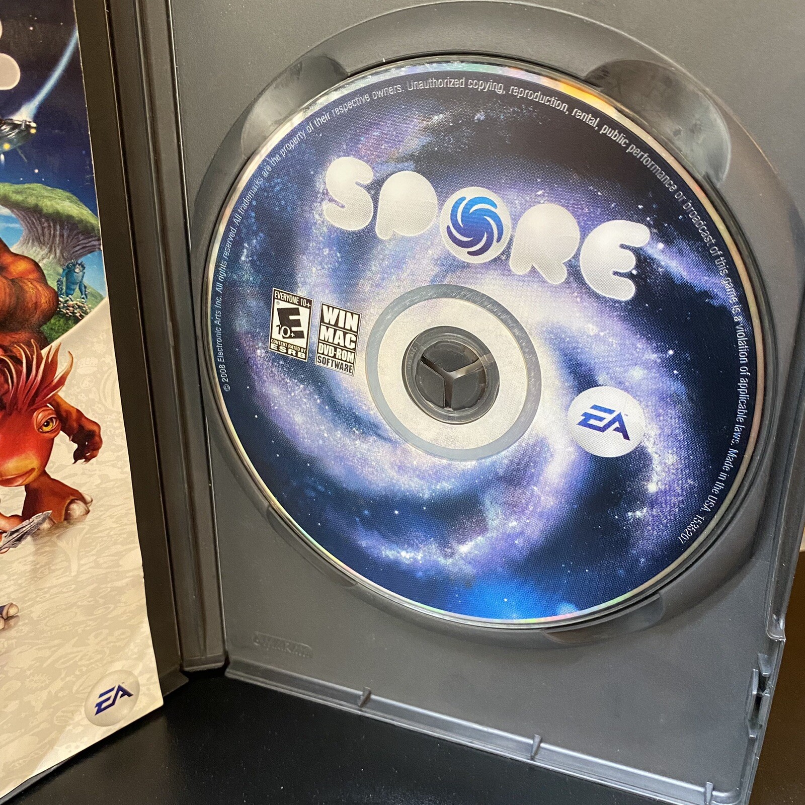 Spore (Windows/Mac, 2008) DVD-ROM Computer Game COMPLETE !