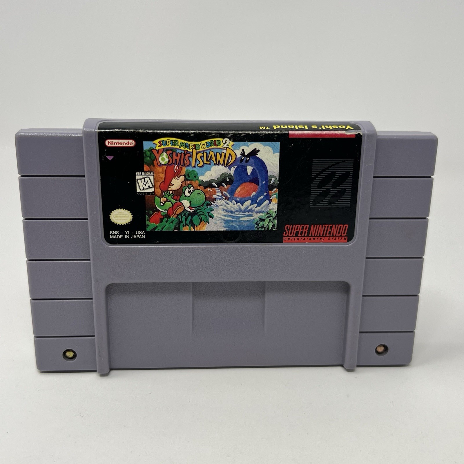 Super Mario World 2 Yoshi’s Island (Super Nintendo, 1995) Snes Authentic Cleaned