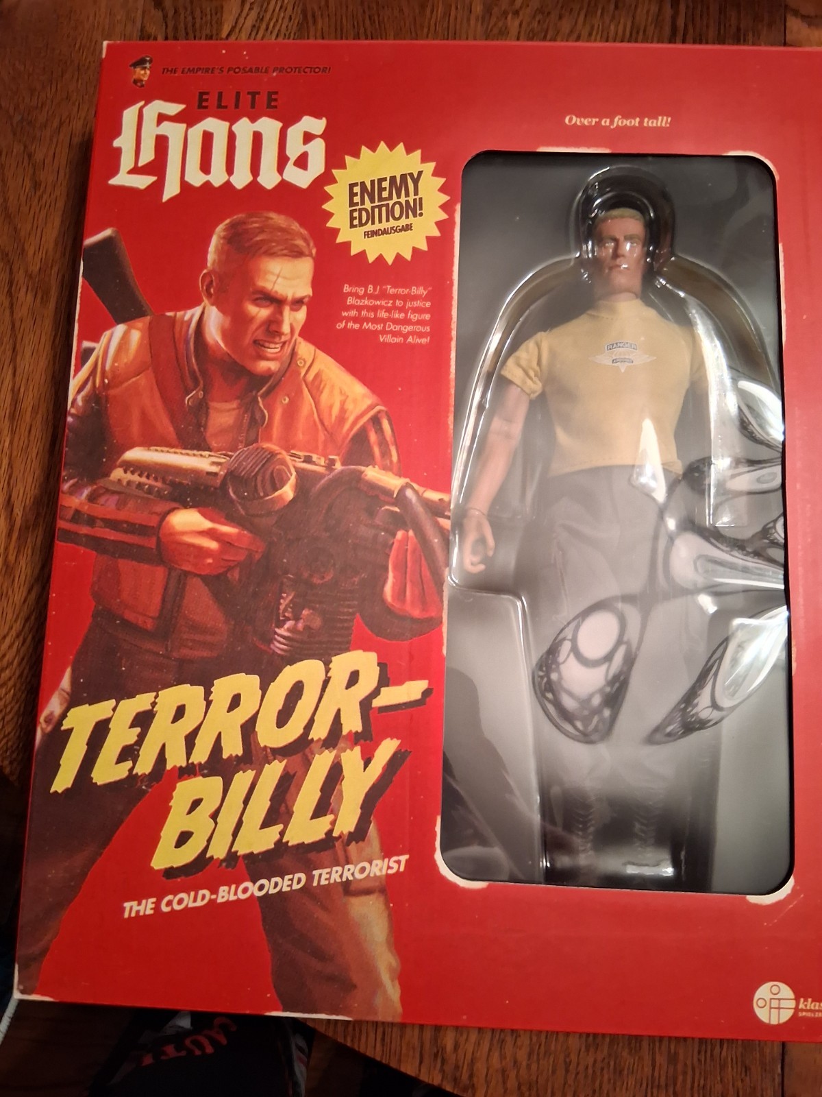 Terror Billy Action Figure (ONLY!!) from Wolfenstein II The New Colossus