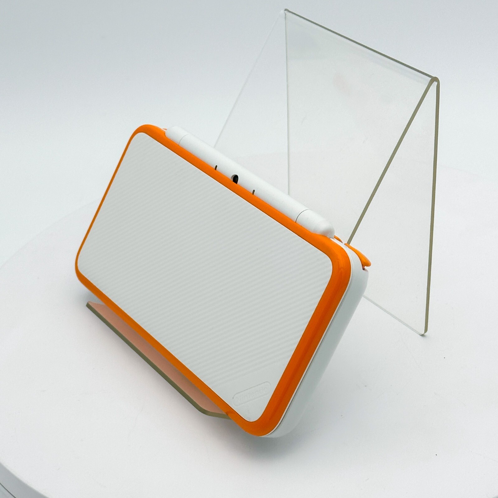 New Nintendo 2DS XL LL White Orange Console Japanese ver Good Condition Tested