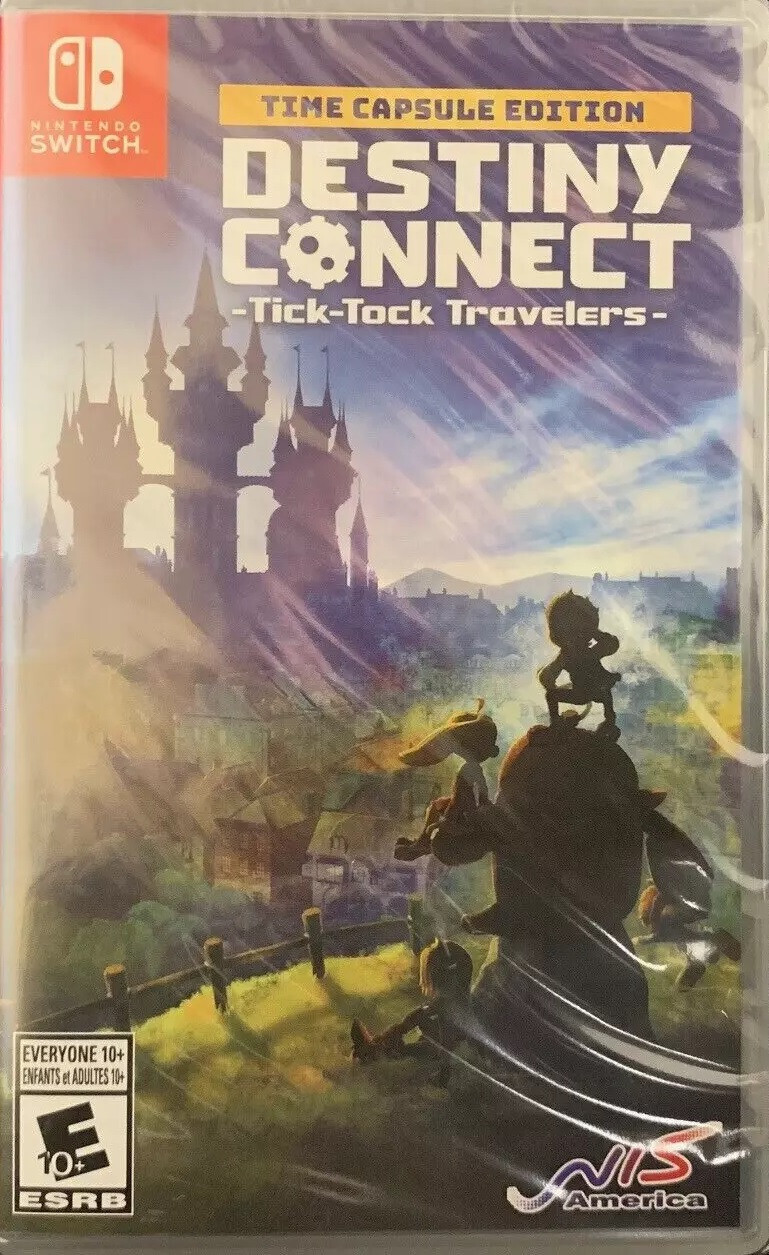 Destiny Connect Tick-Tock Travelers *TIME CAPSULE EDITION* (Nintendo Switch) New