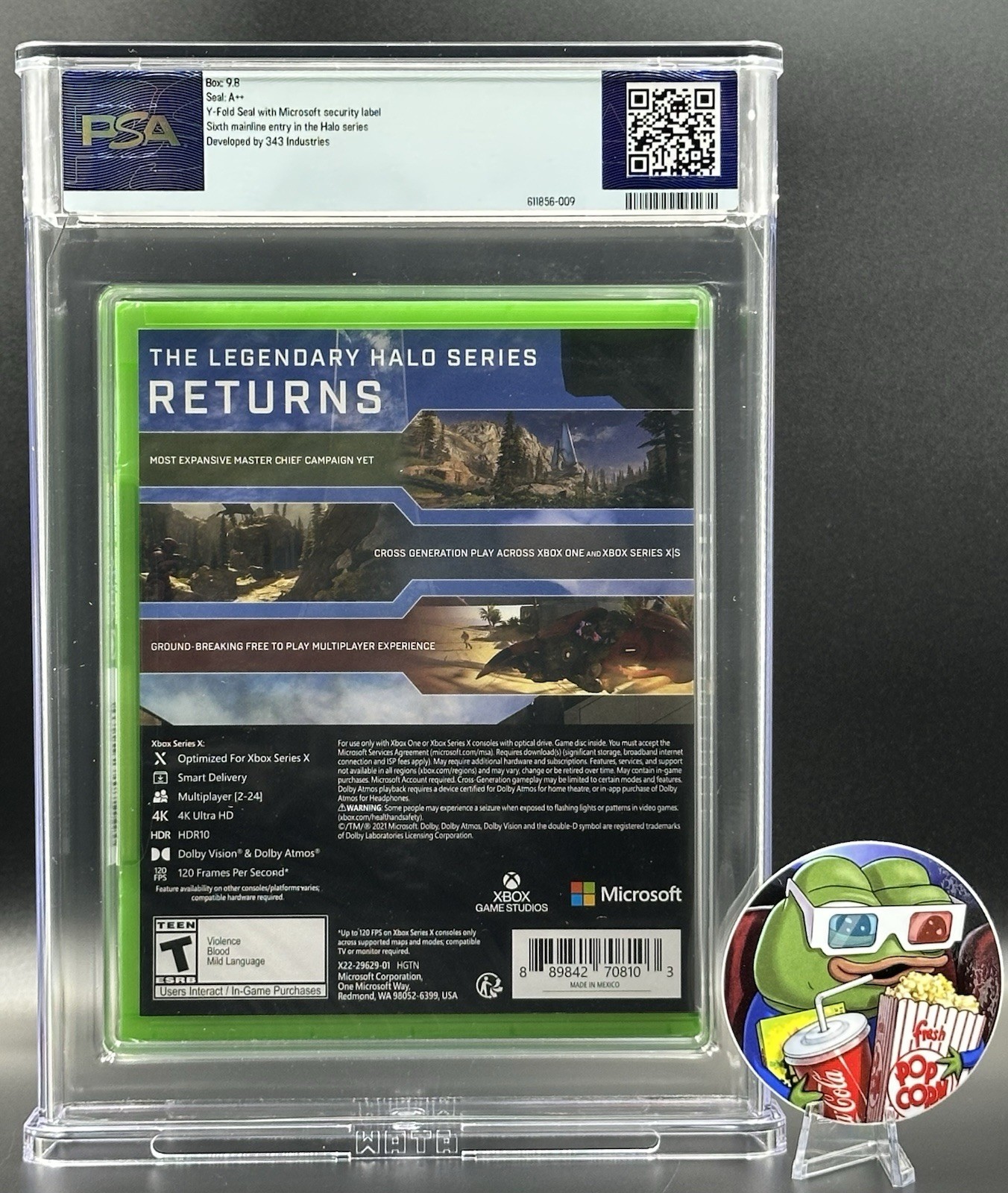 Halo Infinite • PSA 9.8 A++ • Xbox Series X
