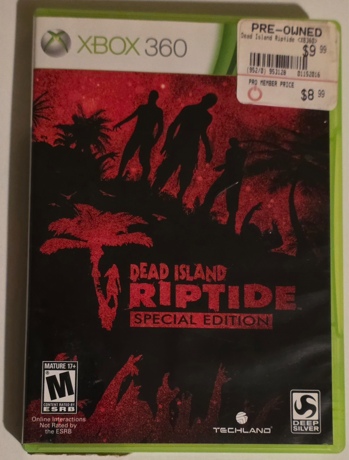 Dead Island: Riptide — Special Edition (Microsoft Xbox 360, 2013)