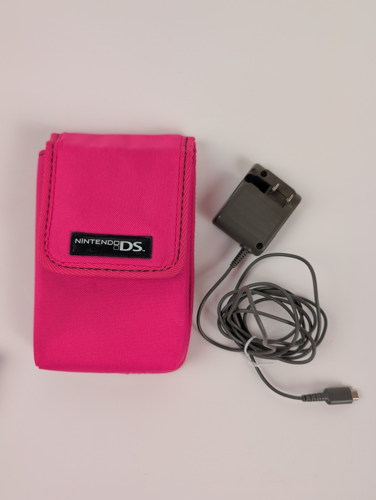 Nintendo DS Lite Metallic Rose Pink Console Bundle Game System W/ Box & 6 Games