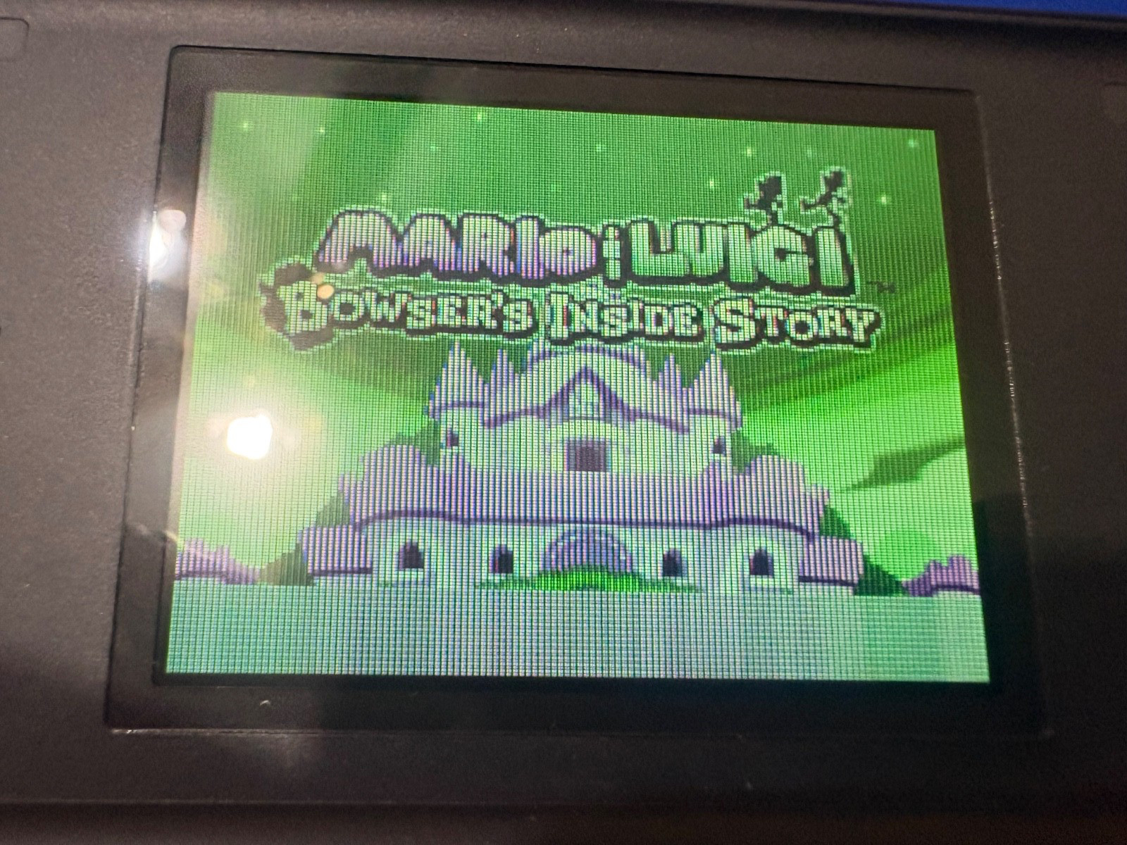 Nintendo DS Lite Handheld System – Onyx Black parts or repair