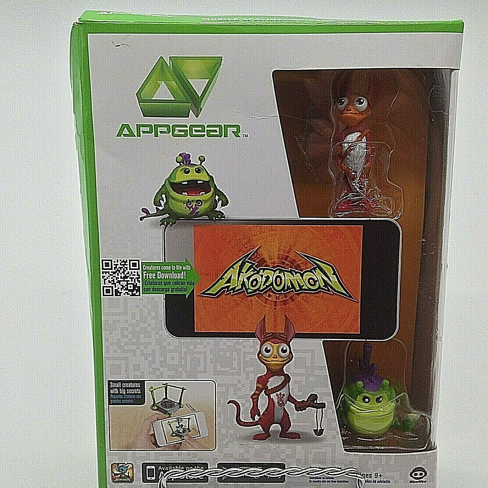 Appgear Akodomon (LOT of 3) Mobile Application Game Apple Android