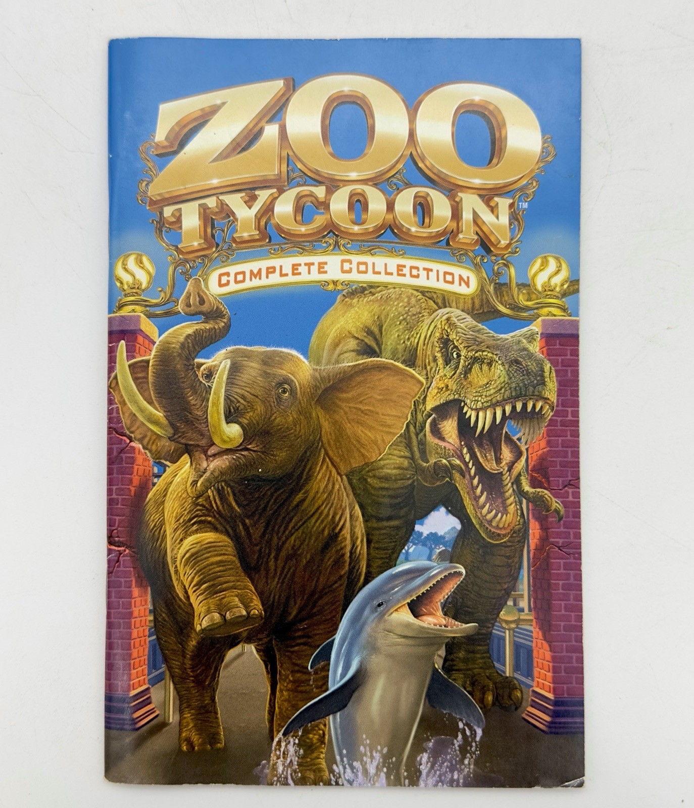 MANUAL ONLY Zoo Tycoon Complete Collection PC 2003 Microsoft GUC SHIPS FAST!