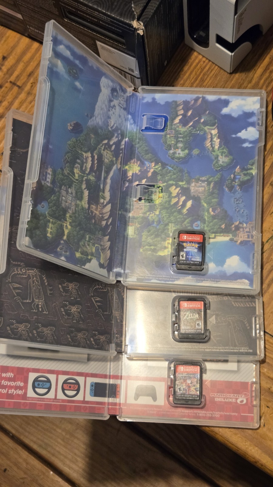 Nintendo Switch OLED Zelda Special Edition 128GB Bundle Box Games 256gb SD