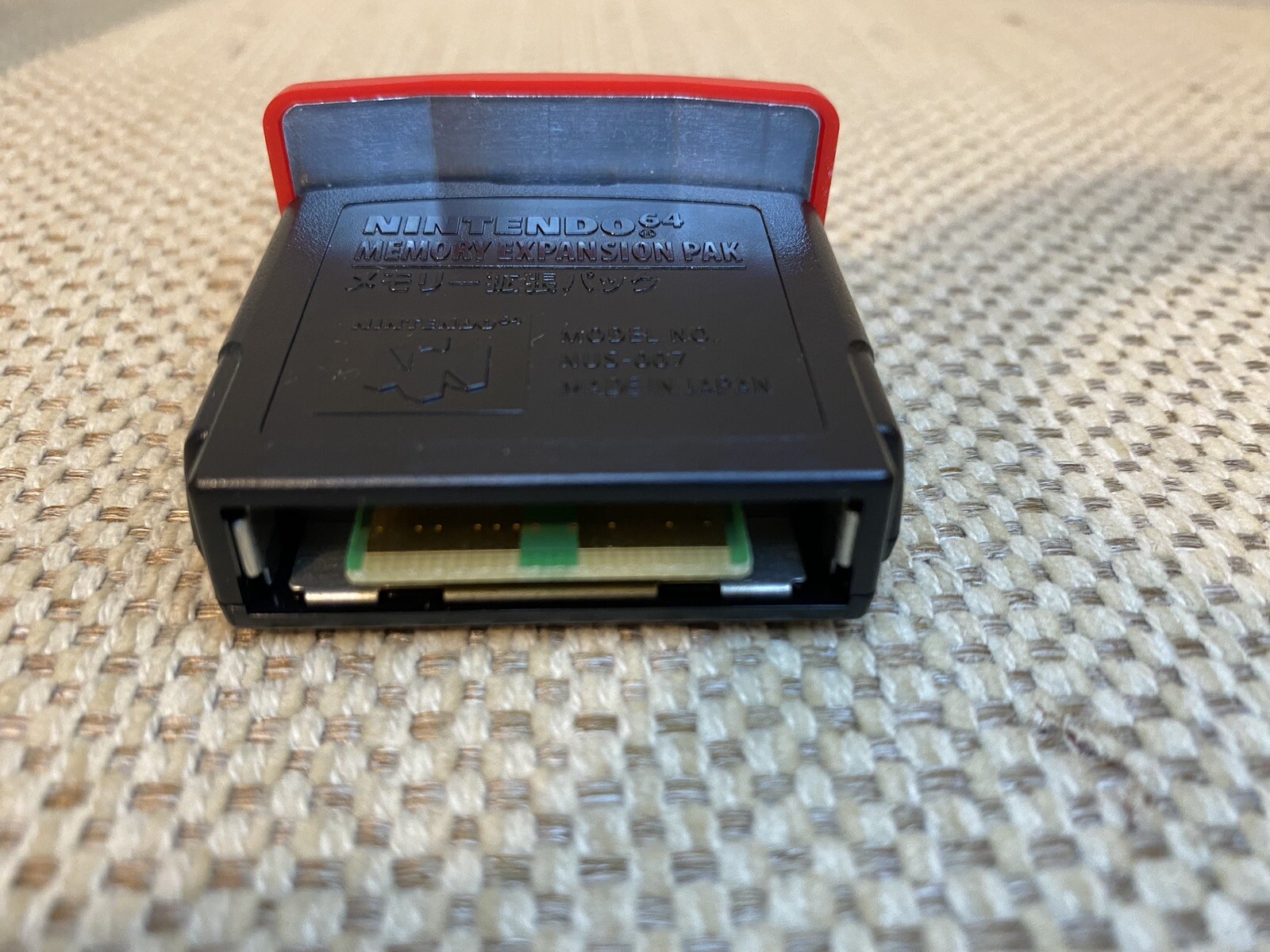 Nintendo 64 Memory Expansion Pak High resolution pack NUS-007 N64 JAPAN USED