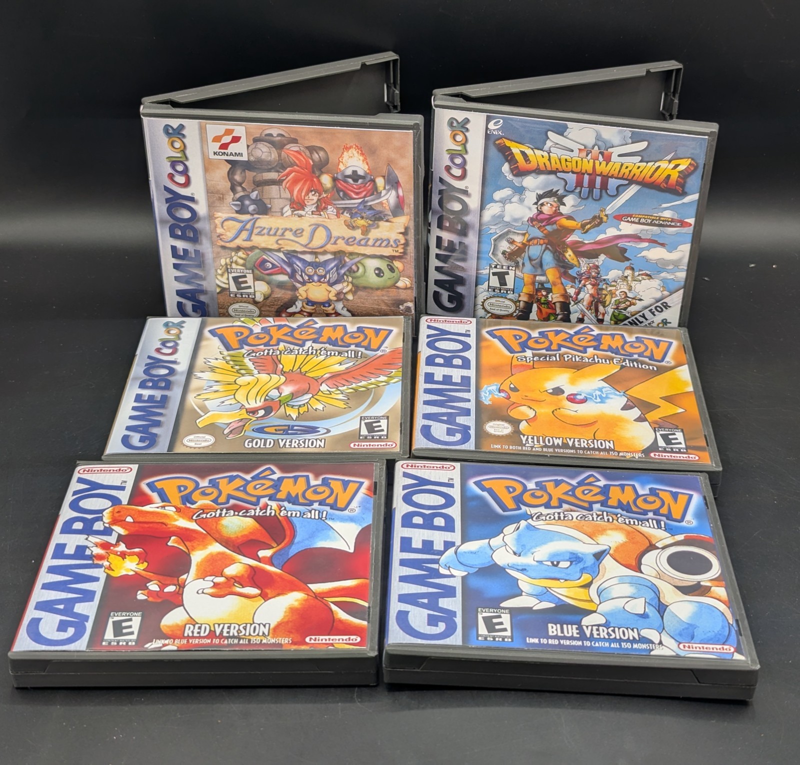 Nintendo Game Boy / Game Boy Color / Advance Cases – Game Not Included