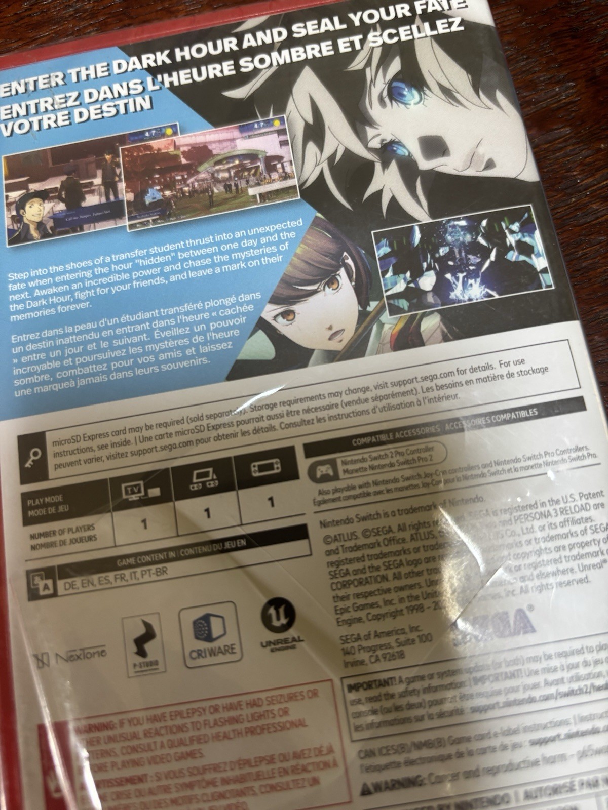 Persona 3 Reload – Nintendo Switch 2