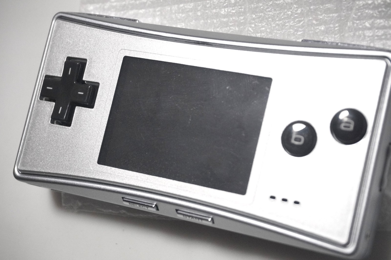 Nintendo Game Boy Micro Silver console boxed Excellent Universal Handheld System