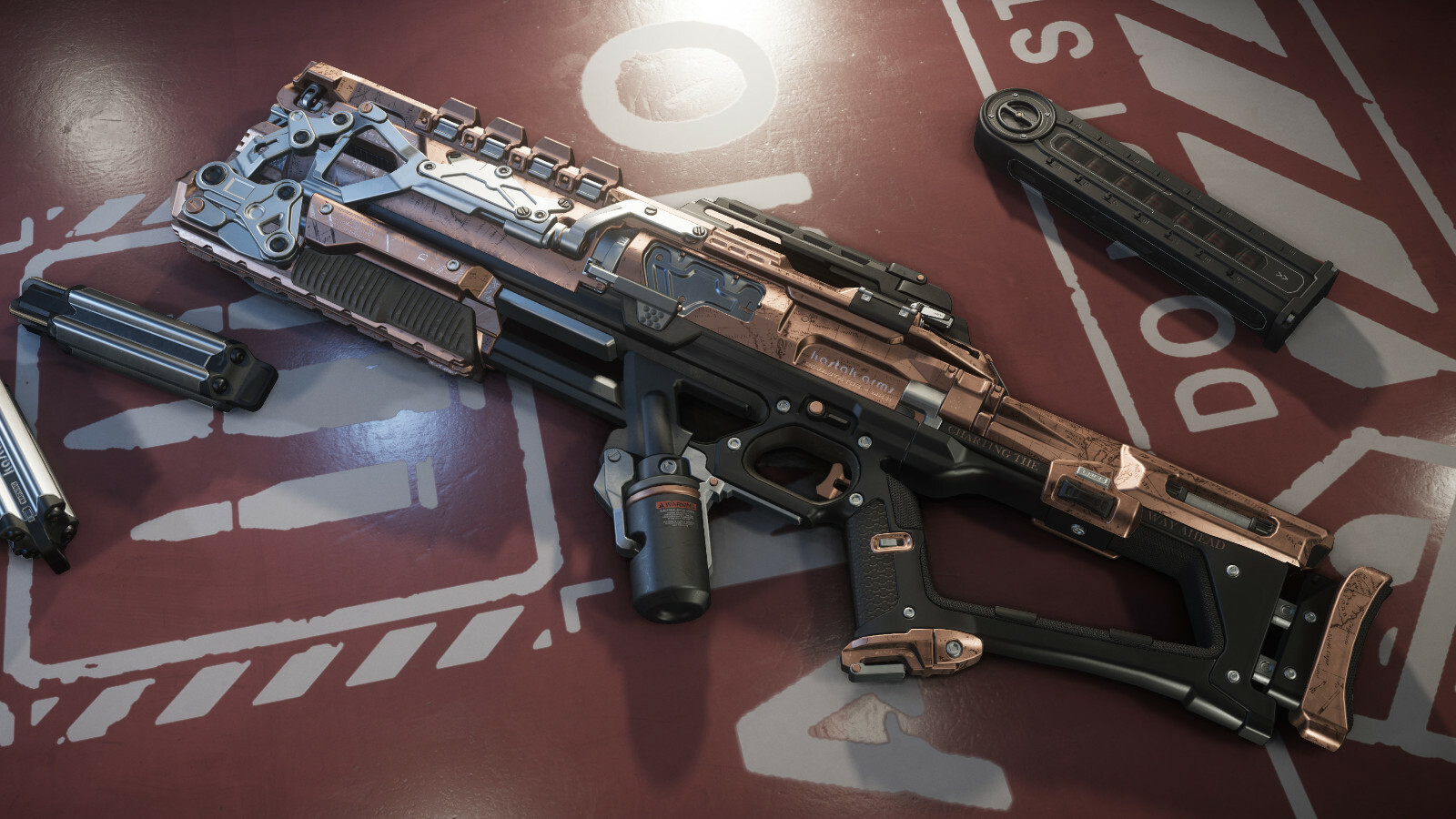 STAR CITIZEN – 3 FPS WEAPONS SET – PATHFINDER EDITION (PISTOL/SHOTGUN/SNIPER)