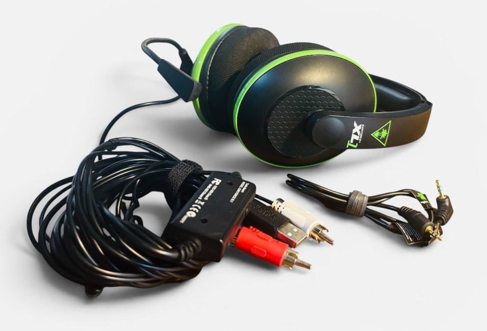 Turtle Beach Ear Force XL1 Black/Green Headband Headsets for Multi-Platform