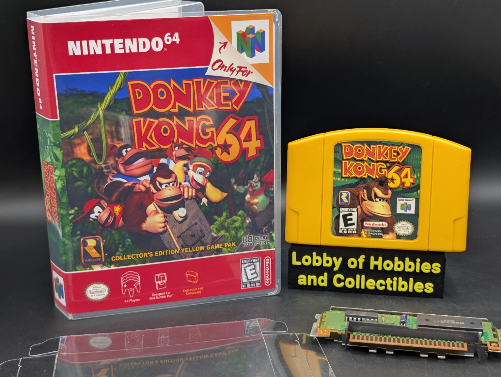 Donkey Kong 64 ( Nintendo 64 N64 ) Near Mint – Authentic – Tested – With Case