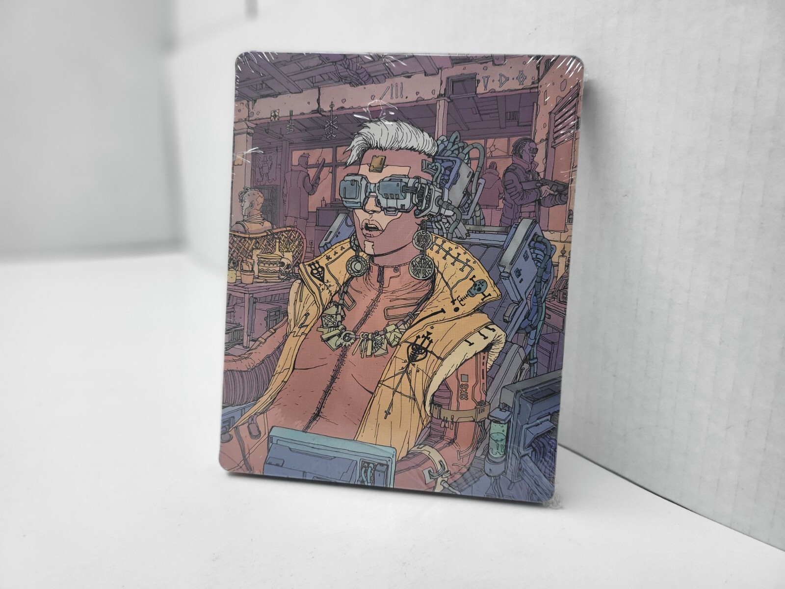MINT NEW Sealed Cyberpunk 2077 Only Voodoo Metal Steel Book Case NO GAME #i11