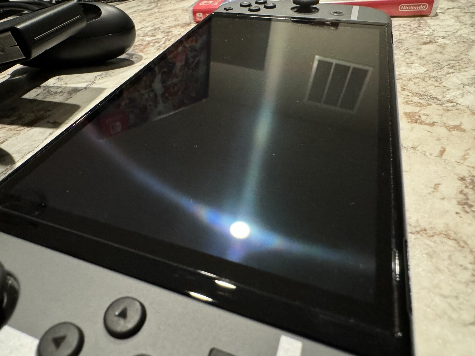 Nintendo Switch (OLED Model) Super Smash Bros. Bundle 64GB Console – Gray