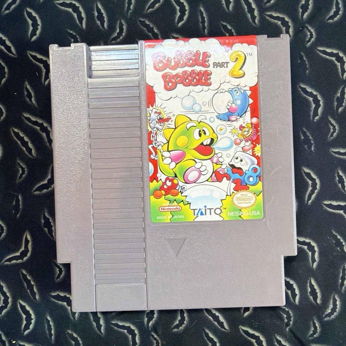Taito Bubble Bobble Part 2 NES Game Cartridge NTSC-U/C (US/Canada)