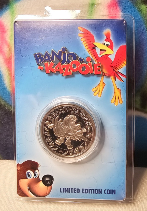 Banjo-Kazooie Limited Edition Collectible Coin Only 9,995 Made