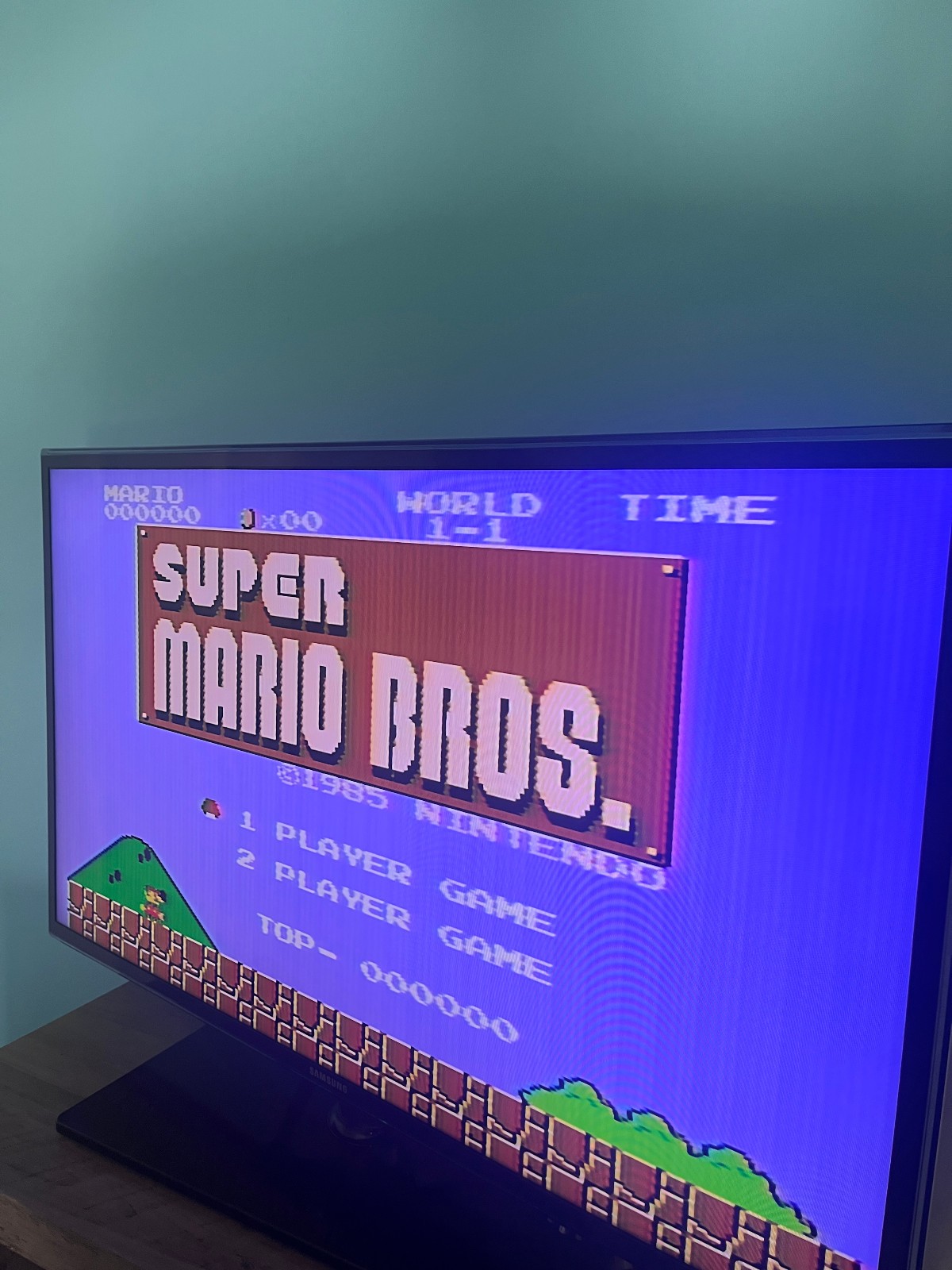 Super Mario Bros. (Nintendo NES, 1985) 5 Screw Tested and Working!