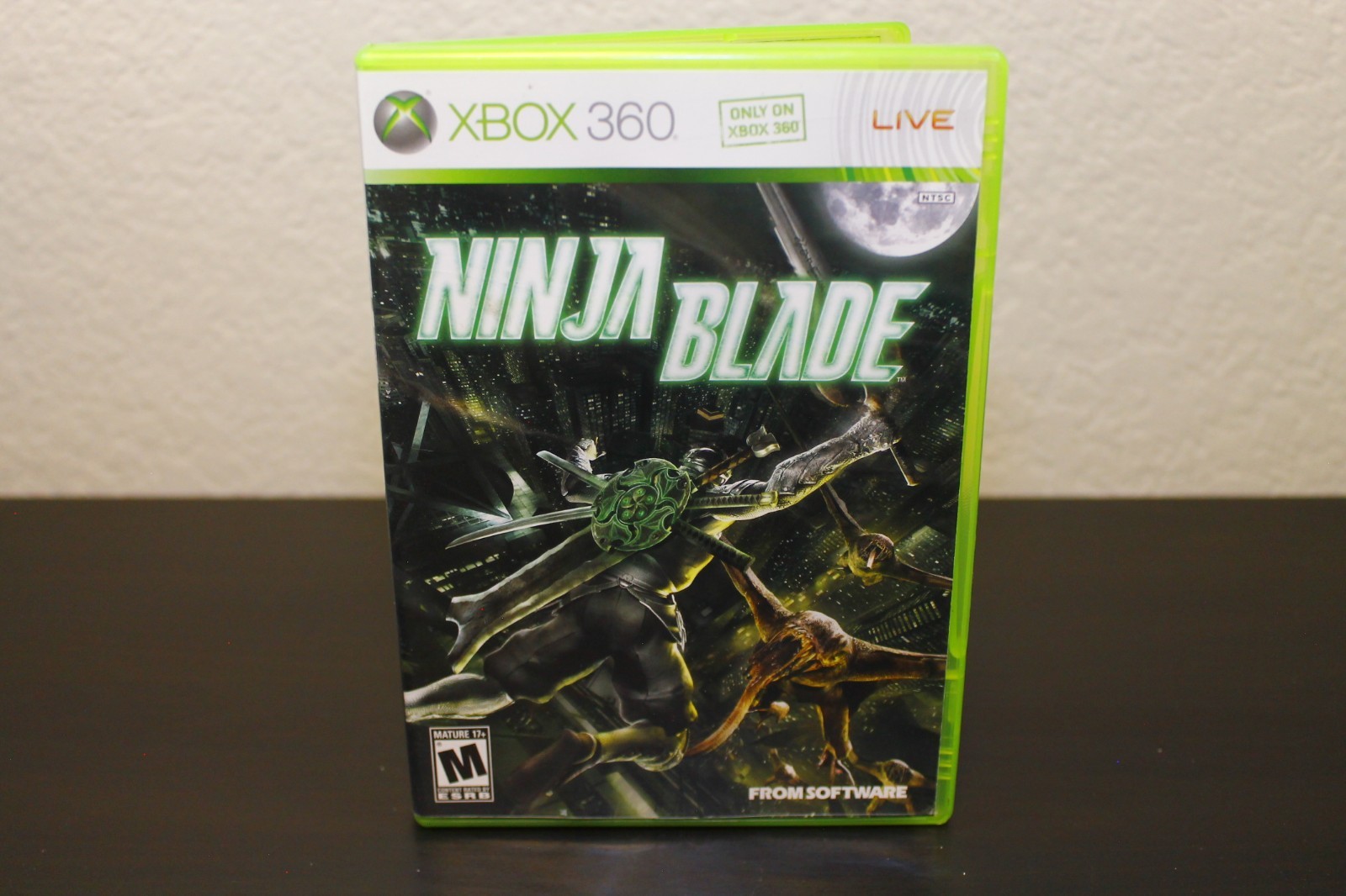 Xbox 360 Ninja Blade Game 2009 FromSoftware CIB Mint Disc Clean & Tested