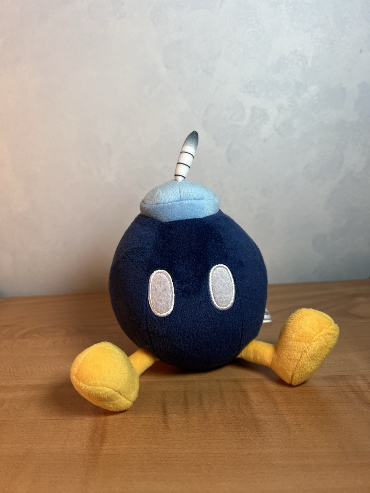 Super Mario All Star Bomb Plush Bob Omb Little Buddy Blue Nintendo Plush 2017