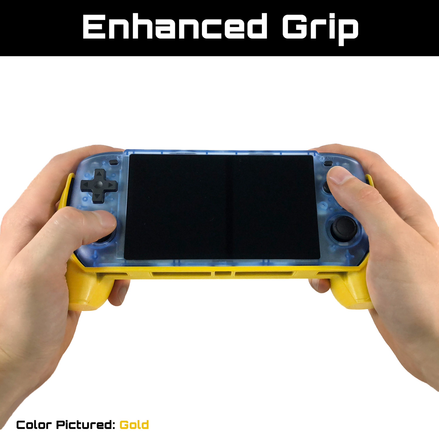 Powkiddy RGB10MAX3 Comfort Grip Case 2-in-1 Screen Protector – 3D Printed