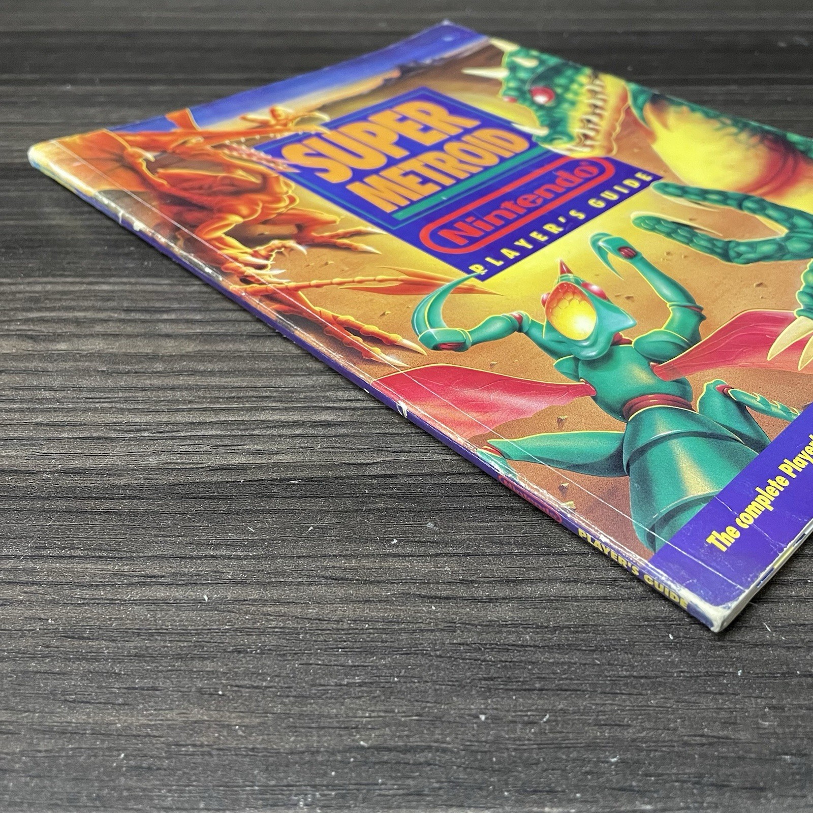 Super Metroid Nintendo Player’s Guide + Fold Out Map