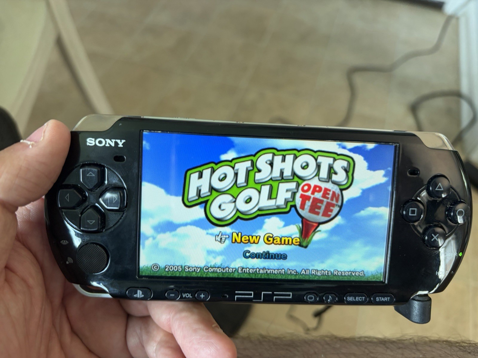 Sony PSP-3001 Handheld Console W/ Charger – NO BATTERY! TESTED with 8 Games