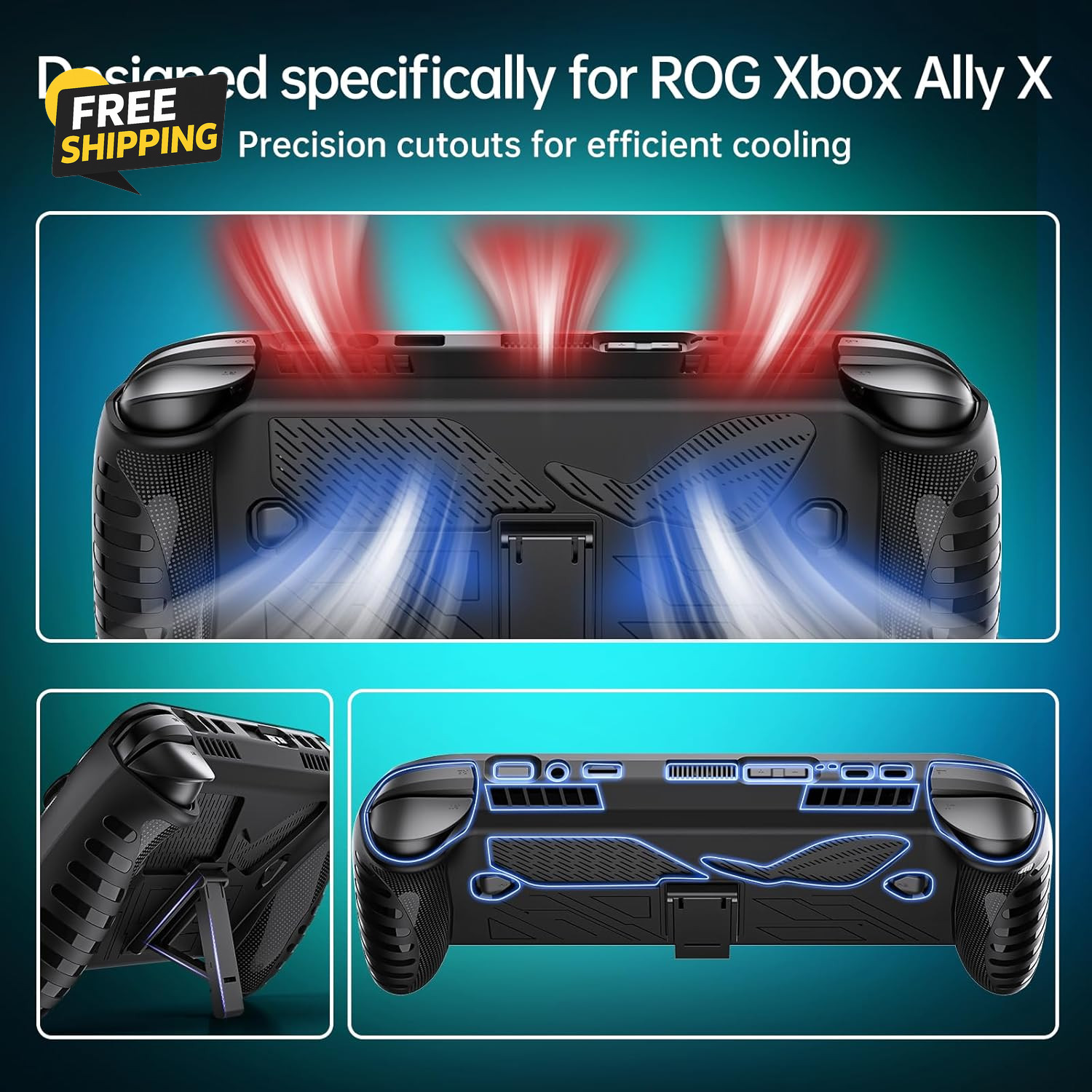 Carrying Case 3 in 1 Accessories Compatible with ASUS ROG Xbox Ally & ROG Xbox