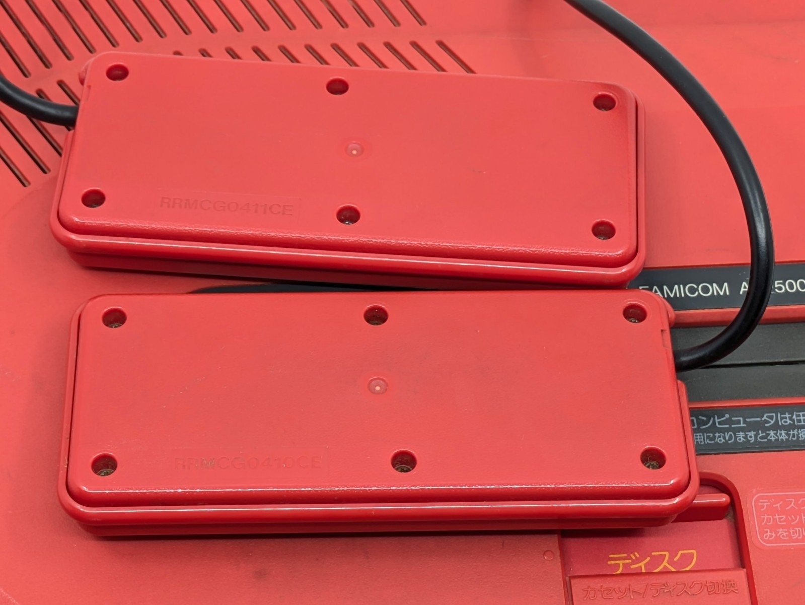 Sharp Twin Famicom AN-500R Red/Black | New Belt | Fully Tested & Working