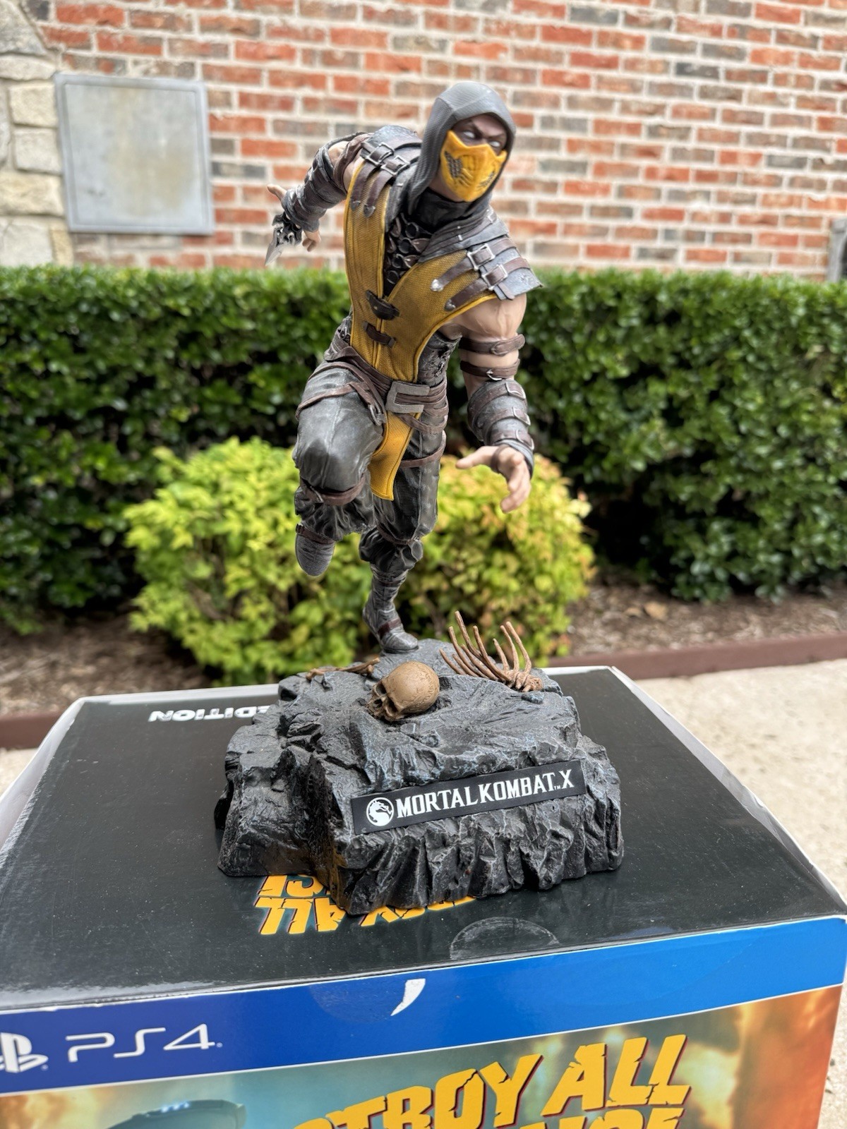 Mortal Kombat X Kollector’s Edition Scorpion Statue Figure. STATUE ONLY