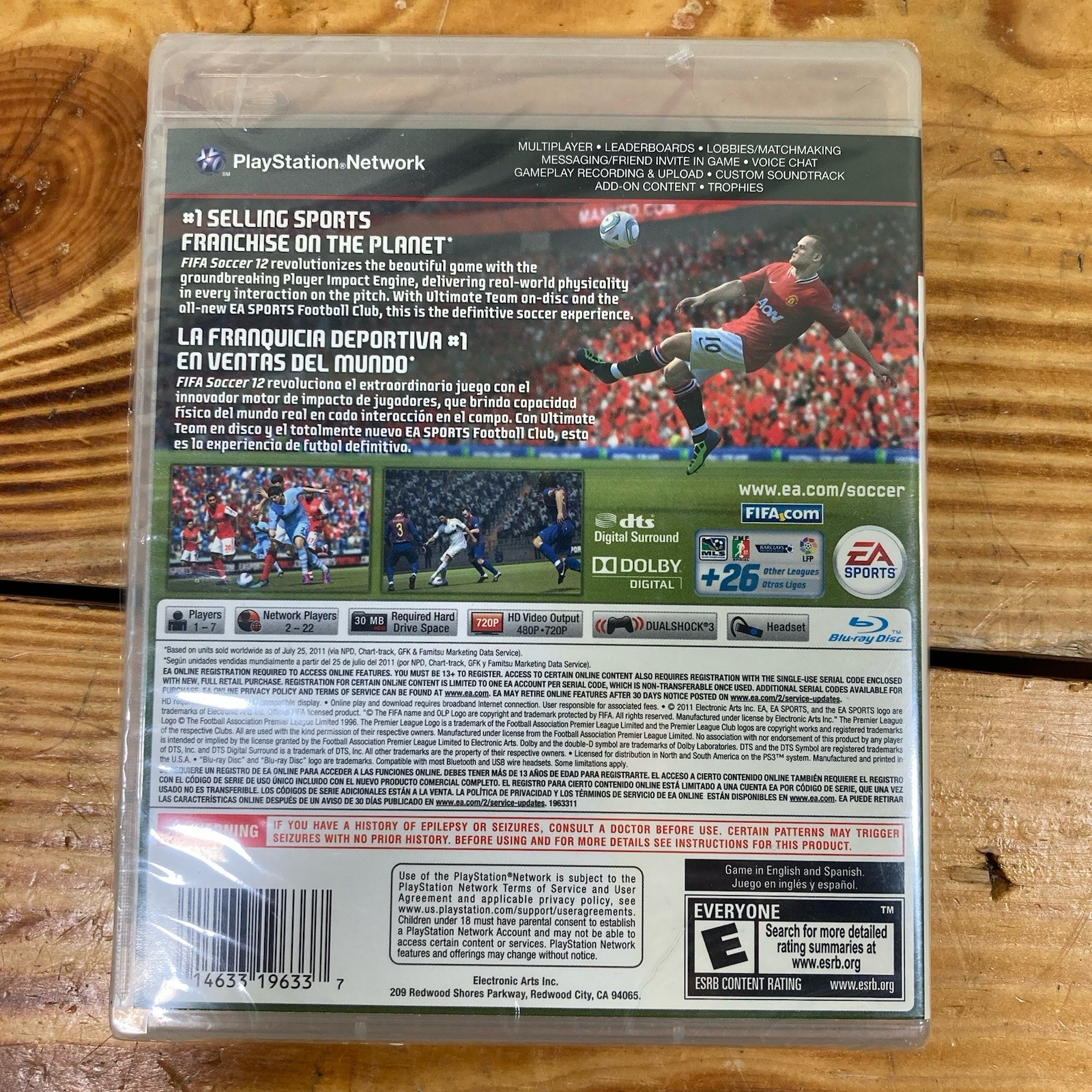 FIFA Soccer 12 PS3 Brand New Game (2011 Sports)