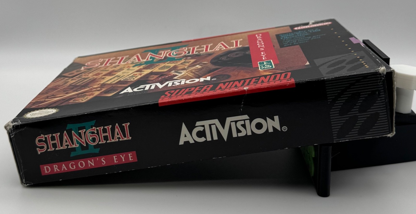 Super Nintendo SNES Shanghai II Dragon’s Eye, Game, Box, Verified Working