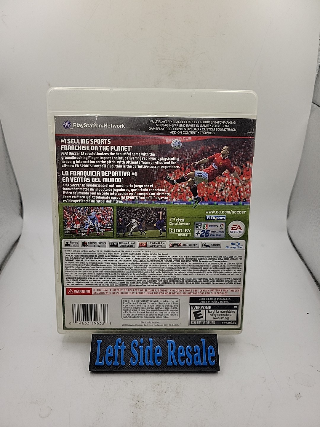 FIFA Soccer 12 – ( Sony Playstation 3 , PS3 )
