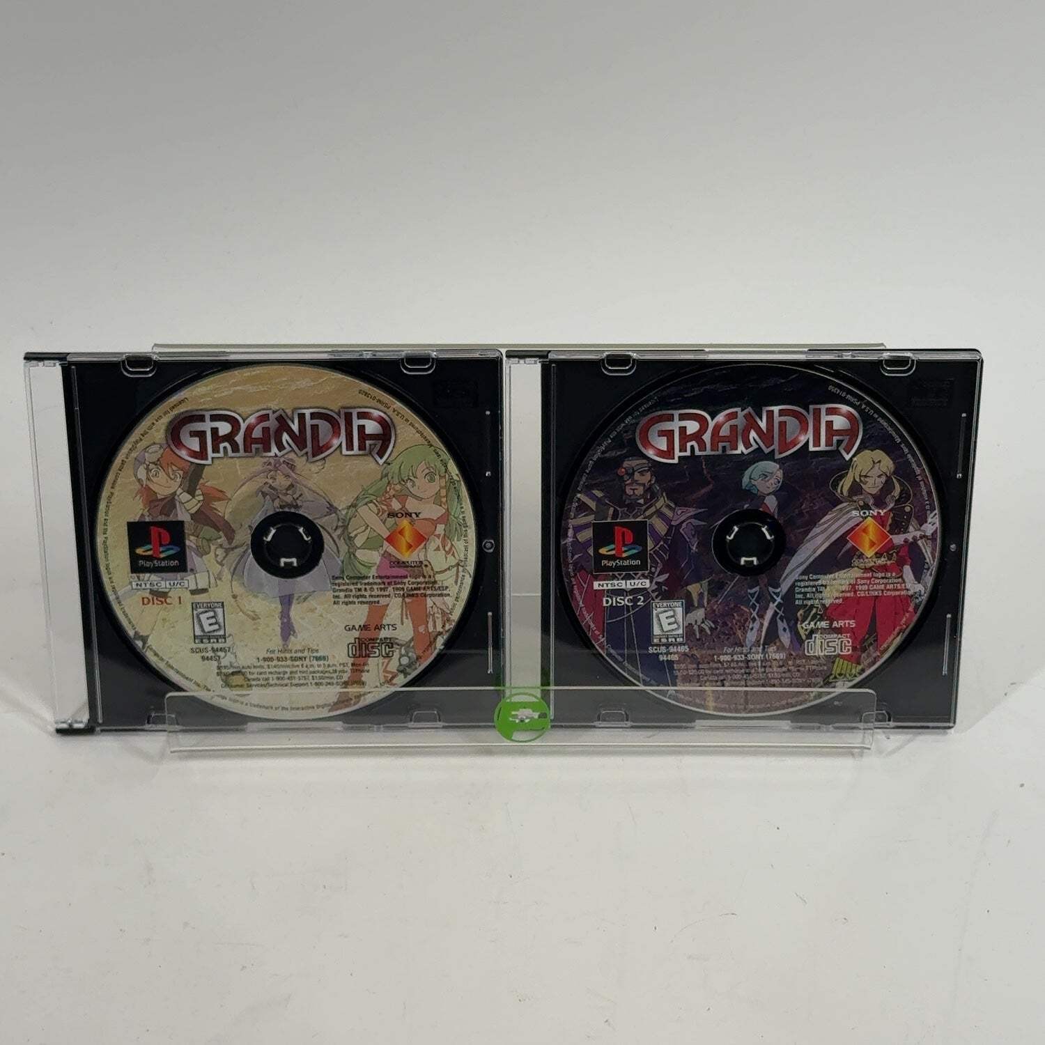 Grandia (Sony PlayStation 1 PS1, 1999) Disc Only