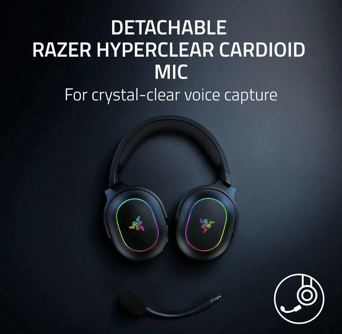 Razer Barracuda X Chroma Wireless Gaming Headset, 2.4GHz/Bluetooth, 70-Hour Batt