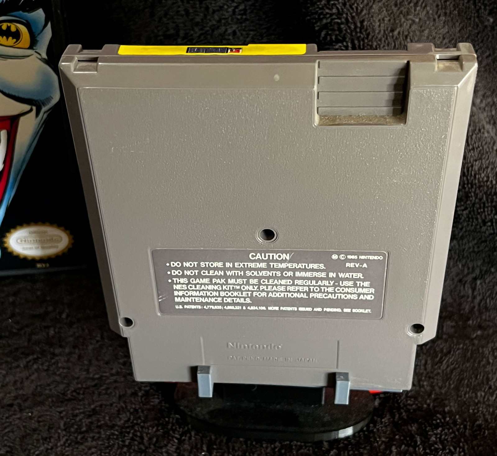 1991 BATMAN: RETURN OF THE JOKER w/CASE • VINTAGE NES NINTENDO