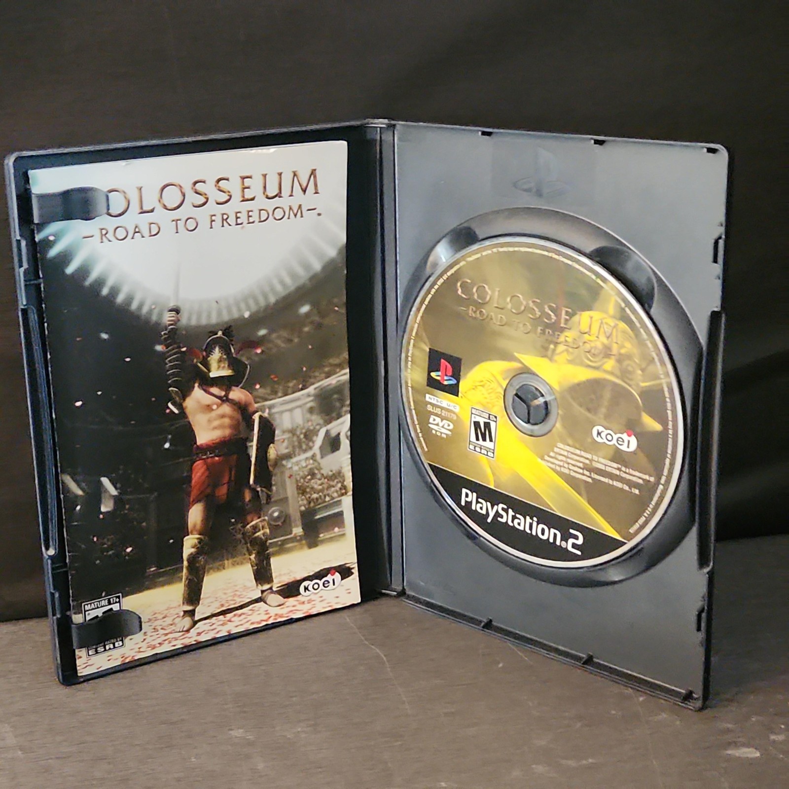 Colosseum Road To Freedom Sony PlayStation 2 PS2 Game CIB