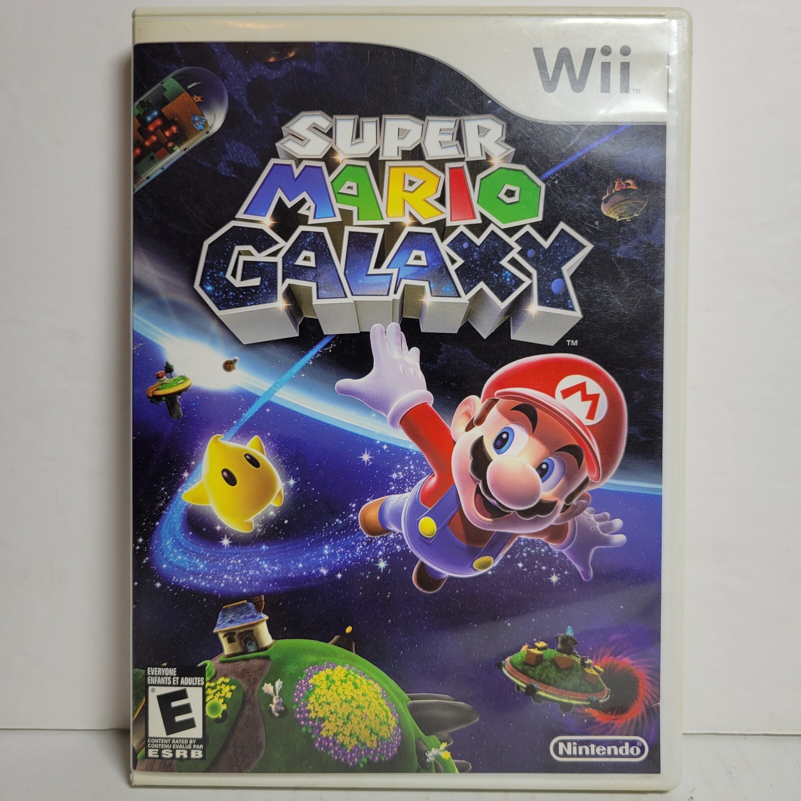 Super Mario Galaxy 1 (Nintendo Wii, 2007) Game No Manual Tested Working